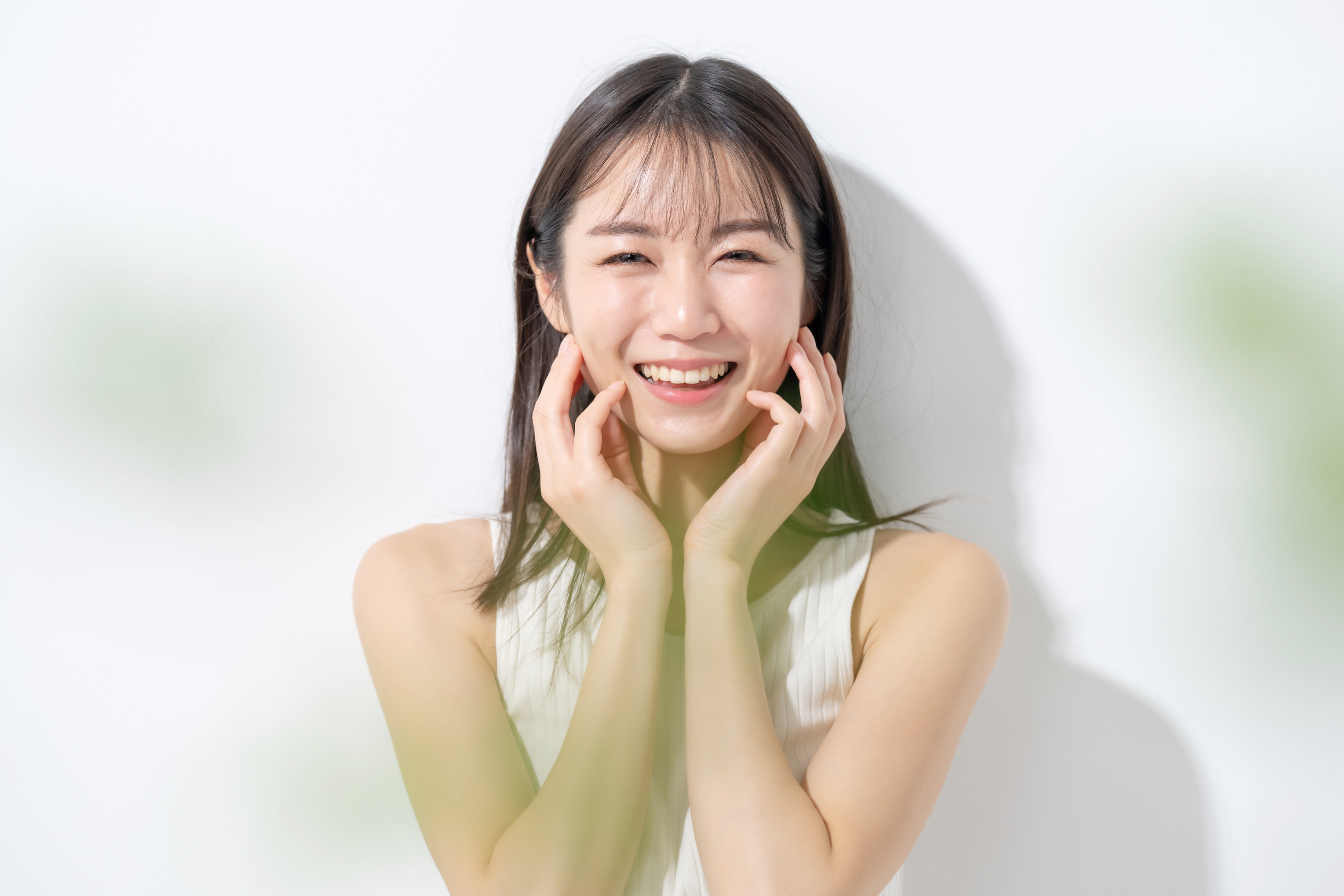 歯並びを治した女性