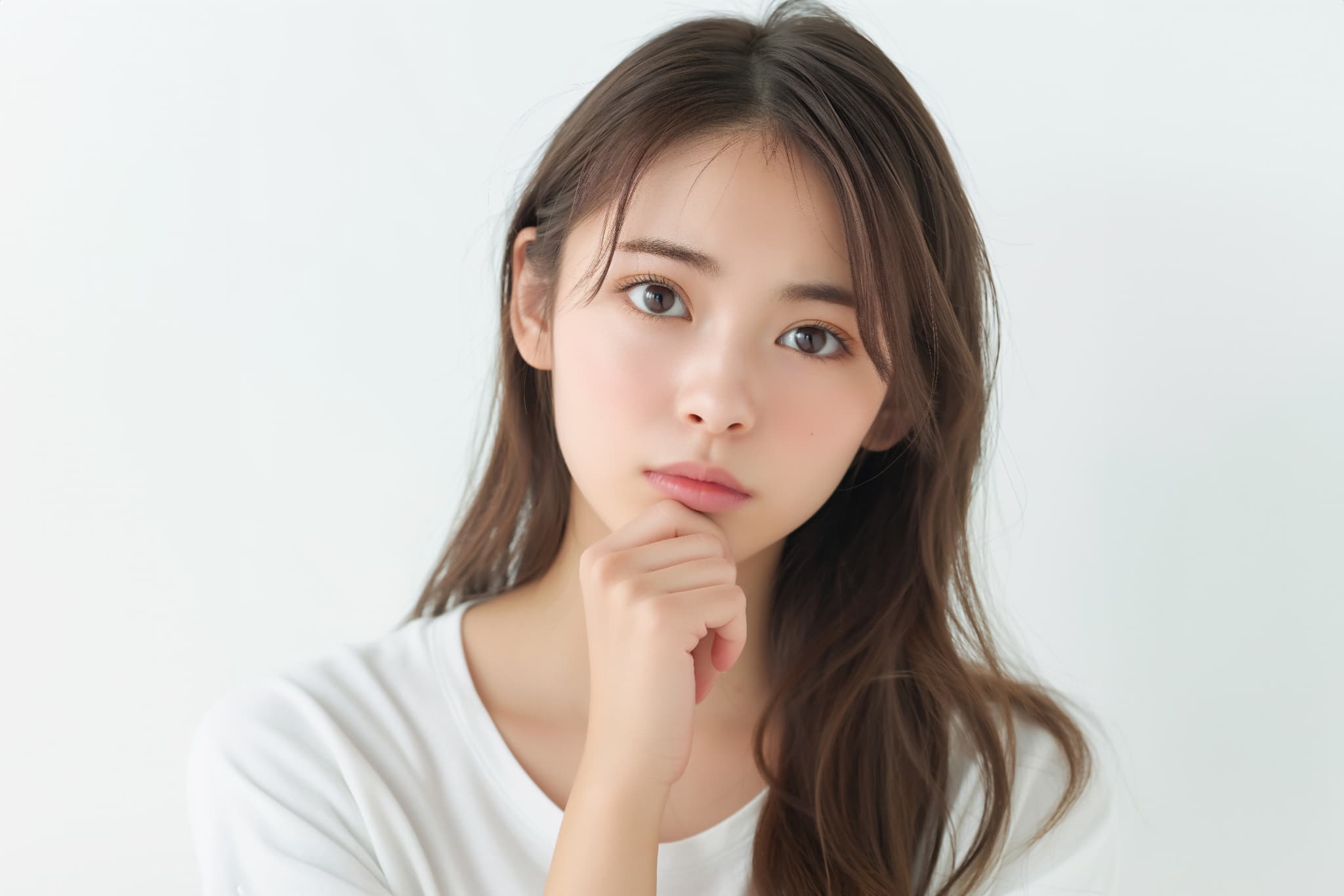 ホワイトエッセンスとは何か考える女性