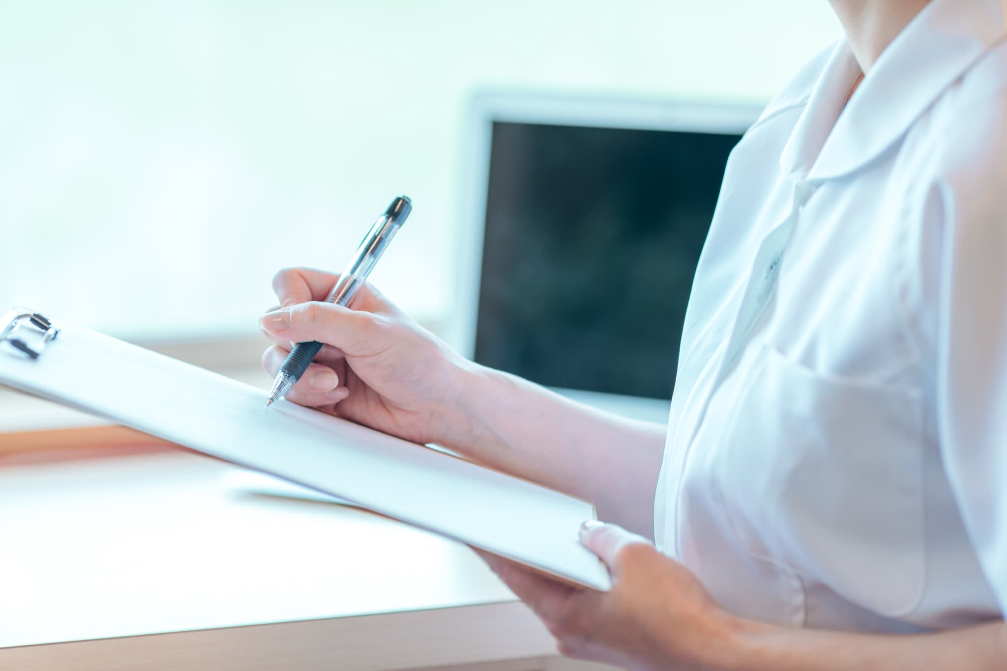 ホワイトエッセンス施術前のカウンセリングの様子