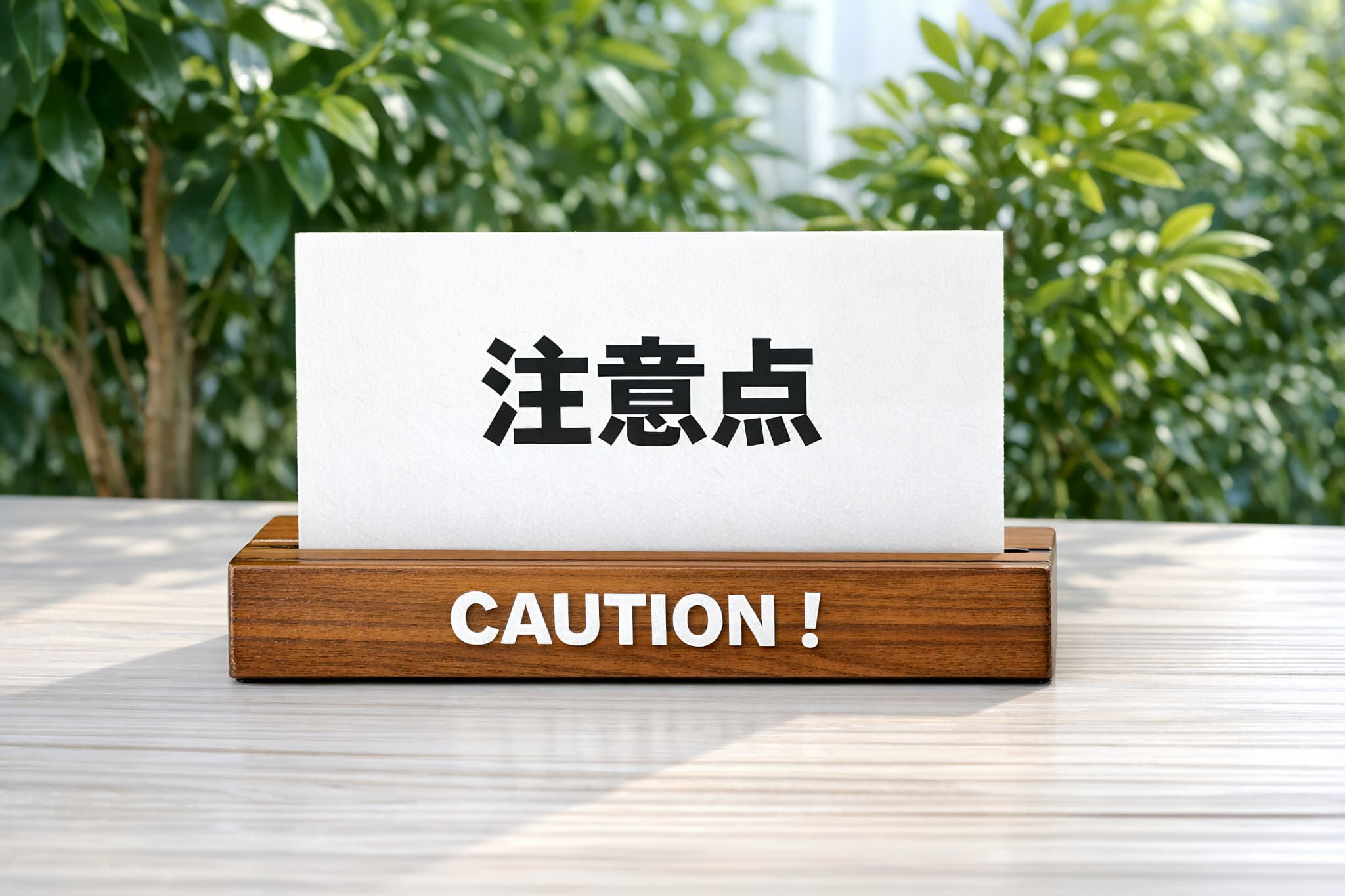 ホワイトニングを行う際の注意点