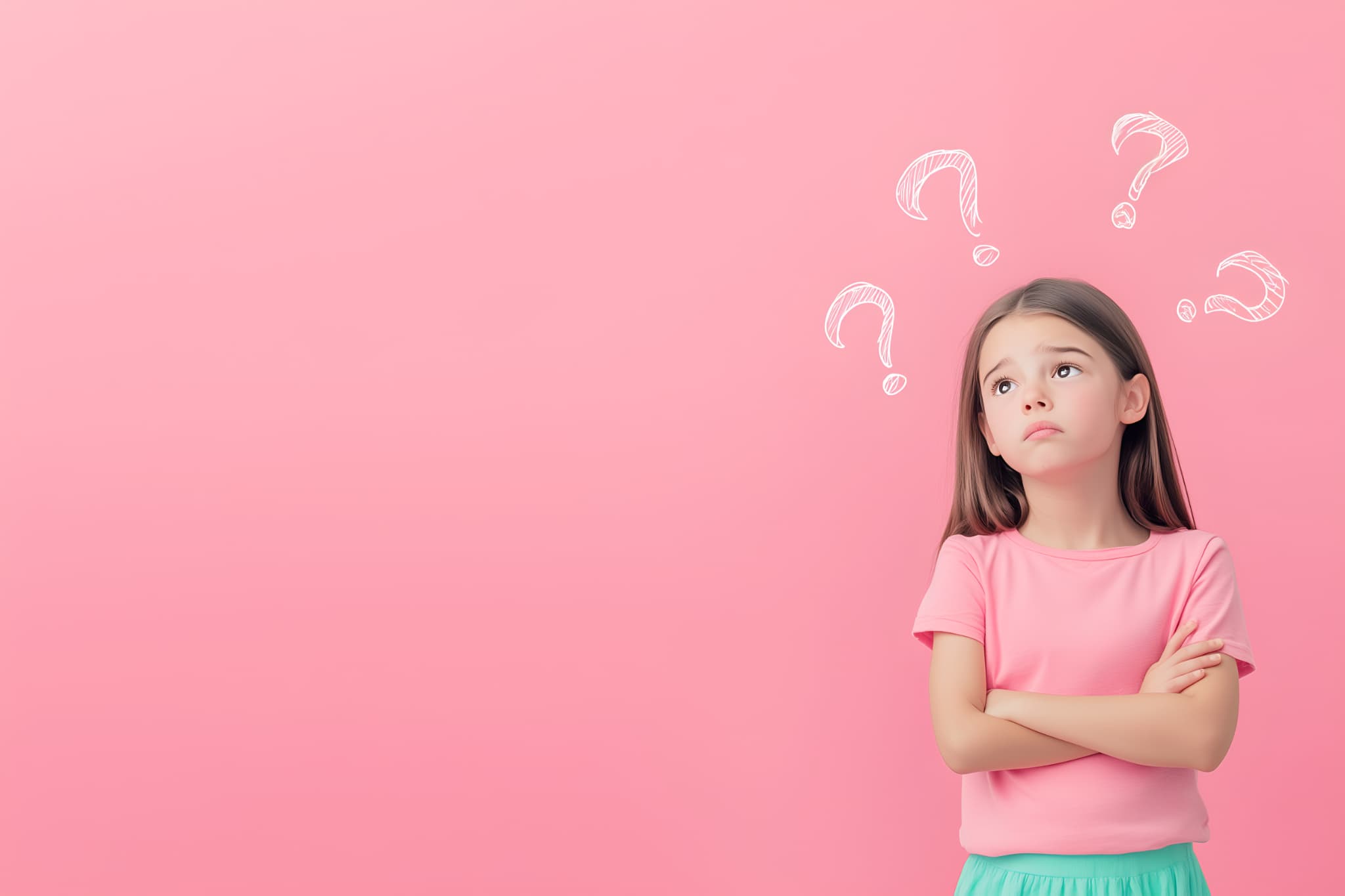 子どもが出っ歯になる原因は何か考える女の子